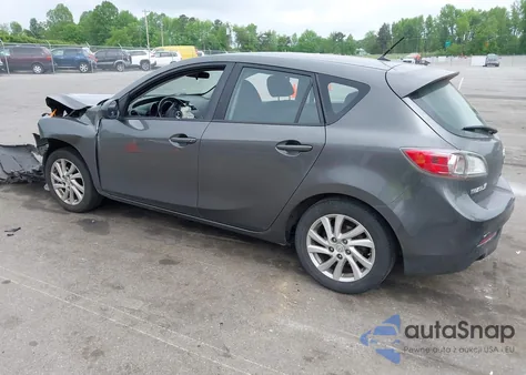 2012 Mazda Mazda3 I Touring из США, поврежденный, VIN JM1BL1L81C1642250